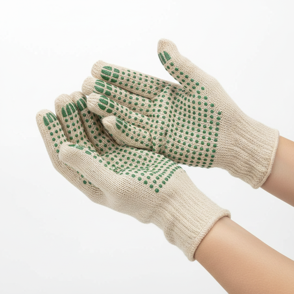Garden Gloves Worn