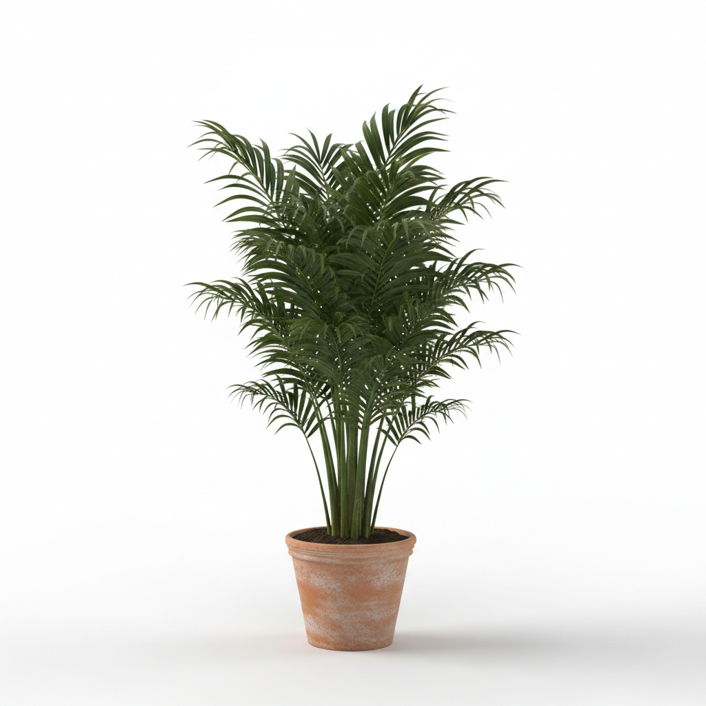 Kentia Palm in terracotta pot