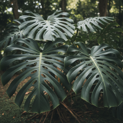 Monstera Split Leaf - Leaf Close-up